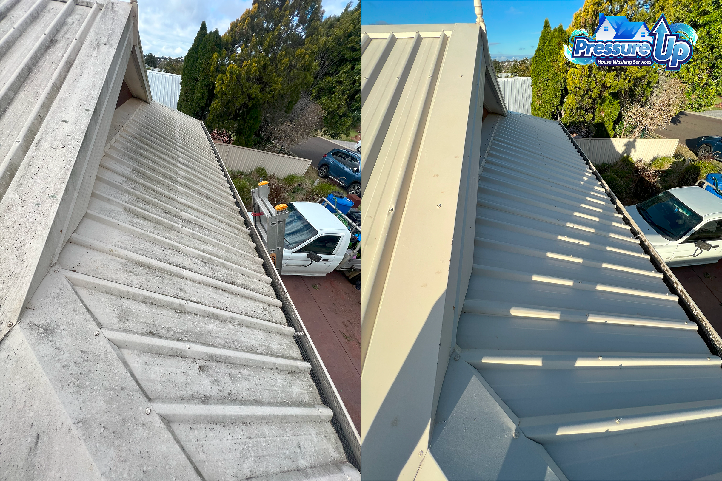 Mould Removal on Colorbond Roof in Kearney Springs, Toowoomba